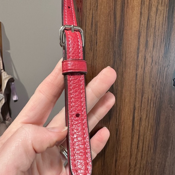 Coach Pink Leather Crossbody Bag - Picture 2 of 3